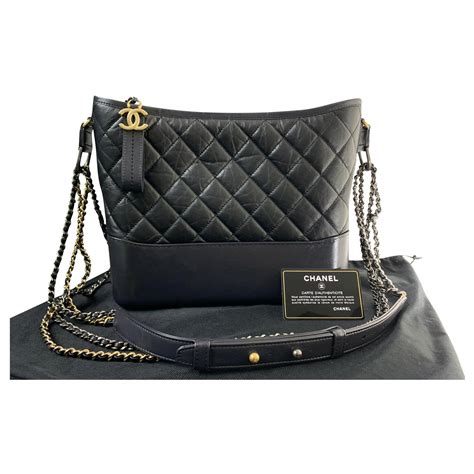 chanel gabrielle bag black hobo|Chanel Large Gabrielle Hobo .